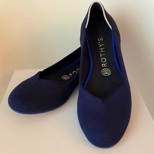 Rothy’s Navy Blue Flats 7.5